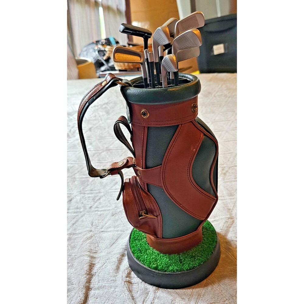 Vintage Polyconcept Golf Bag Novelty Landline Telephone Corded Desk Phone